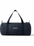 A.P.C. - ASICS Logo-Print Shell Duffle Bag