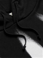1017 ALYX 9SM - Phantom Logo-Print Cotton-Blend Jersey Hoodie - Black