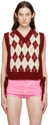 S.S.Daley Red Tabard Vest