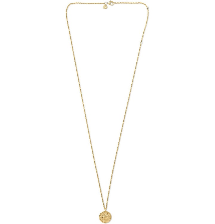 Photo: TOM WOOD - Coin Gold-Plated Necklace - Gold