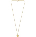 TOM WOOD - Coin Gold-Plated Necklace - Gold