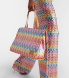 Missoni Zigzag Large canvas tote bag