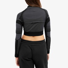 MISBHV Women's Long Sleeve Sport Shrug in Muted Black