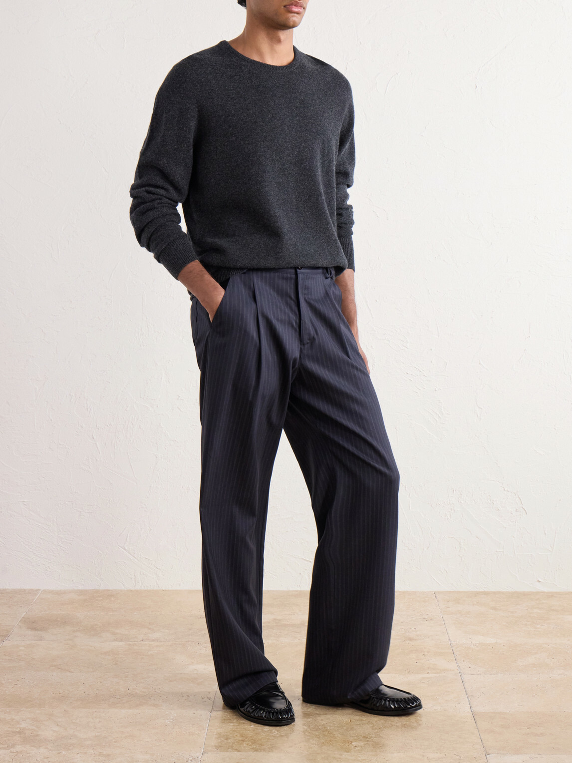 William Lockie - Wool Sweater - Gray