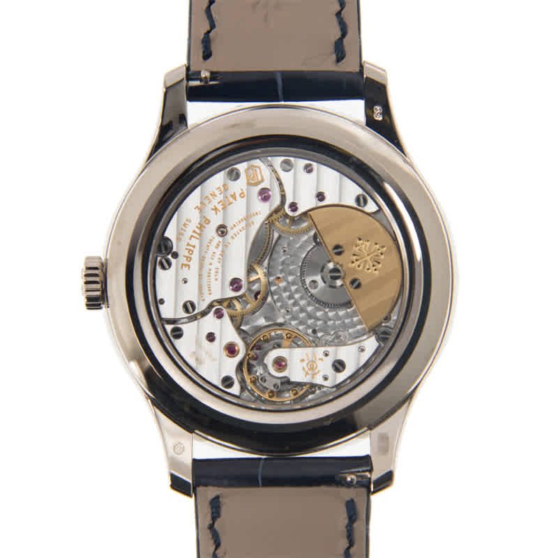 Patek Philippe Grand Complication Royal Blue Sunburst Dial Mens 18 Carat White Gold Watch 5327G