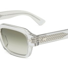 Bottega Veneta Eyewear Men's Bottega Veneta BV1442S Sunglasses in Grey/Green 