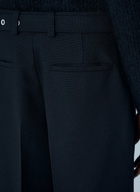 Jil Sander Belted Tailored Wool Pants