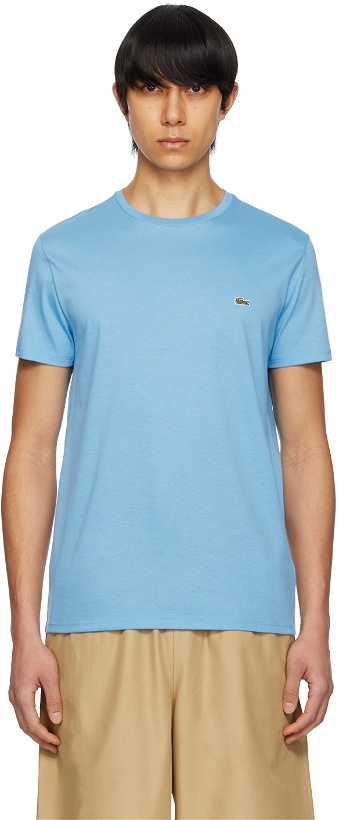Photo: Lacoste Blue Patch T-Shirt