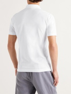 Incotex - Cotton-Jersey Polo Shirt - White