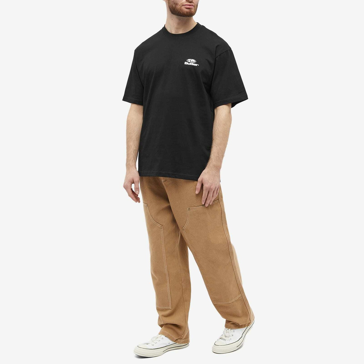 Butter Goods Organic T-Shirt in Black