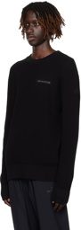 Moncler Black Bonded Sweater