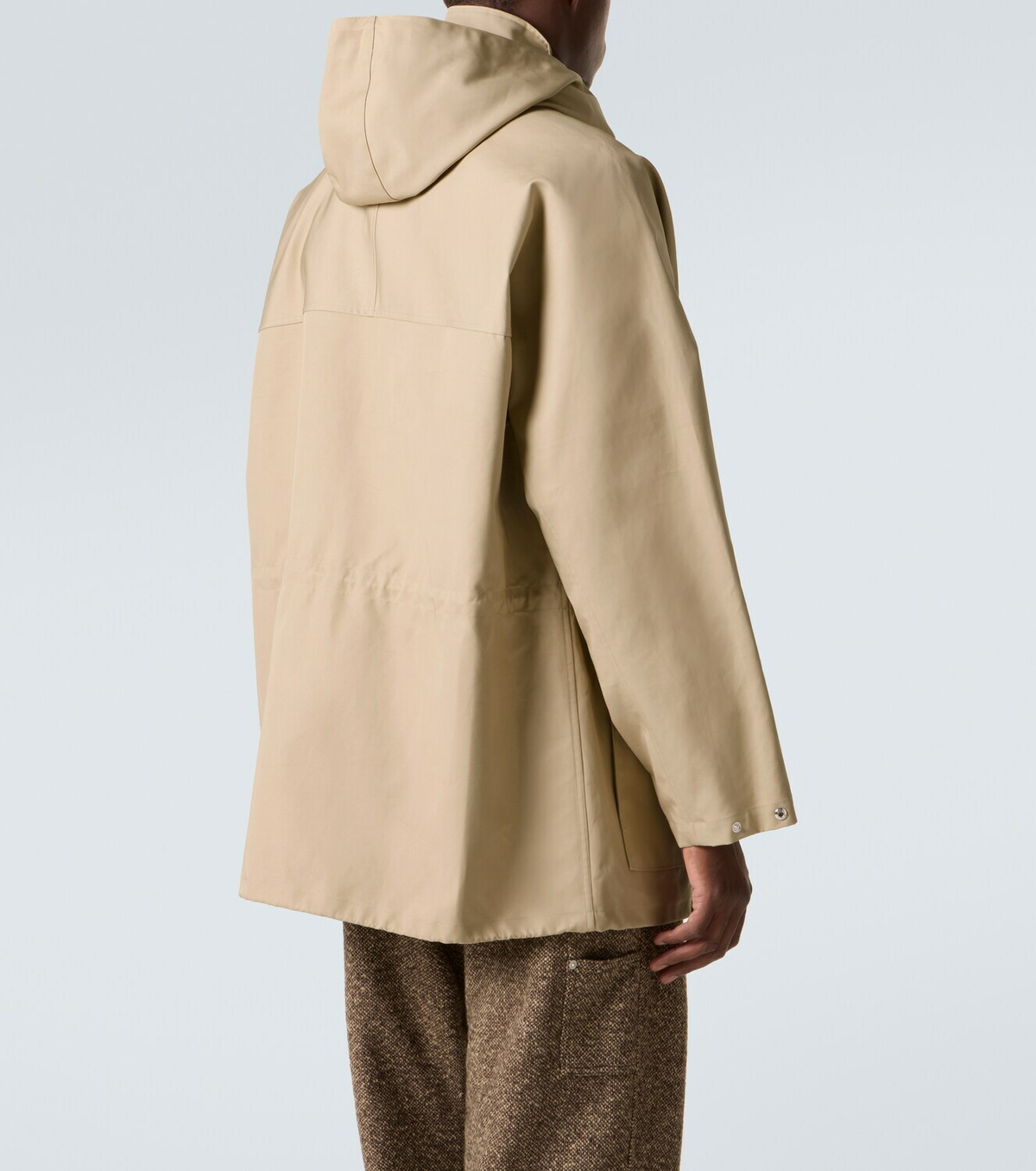 Auralee Hooded cotton gabardine jacket Auralee