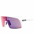 Oakley Men's Sutro Sunglasses in Matte White/Prizm Road