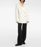 The Row Jerome silk jacquard blazer