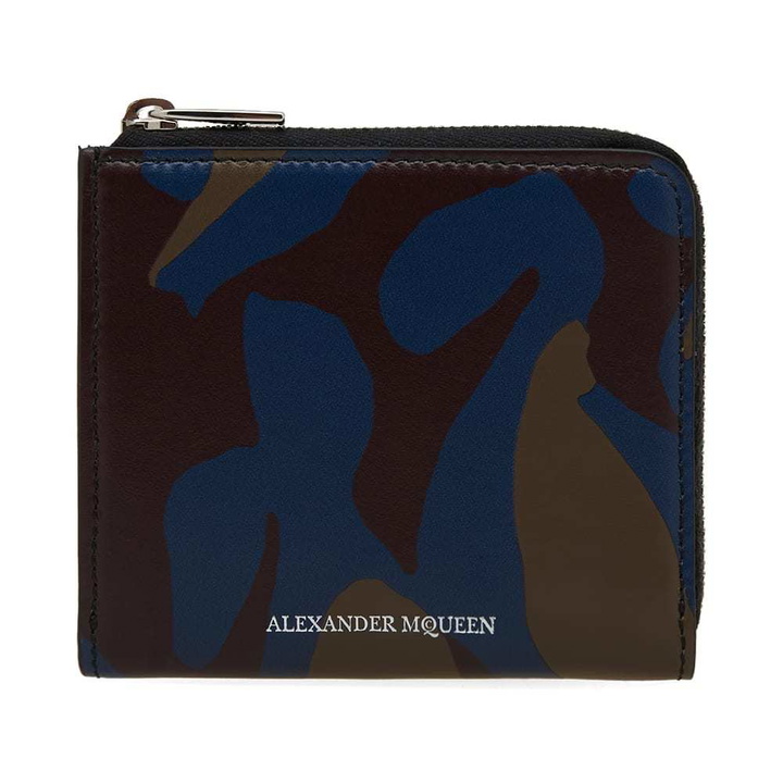 Photo: Alexander McQueen Zip Camo Wallet