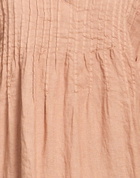 120% Lino Womens Top Camel