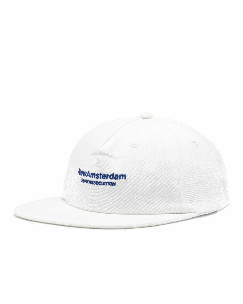 Photo: New Amsterdam Name Cap White - Mens - Caps