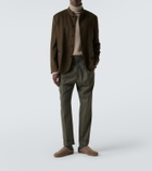 Loro Piana Stafford virgin wool straight pants