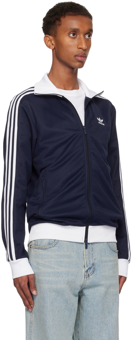 Adidas originals beckenbauer track top navy outlet