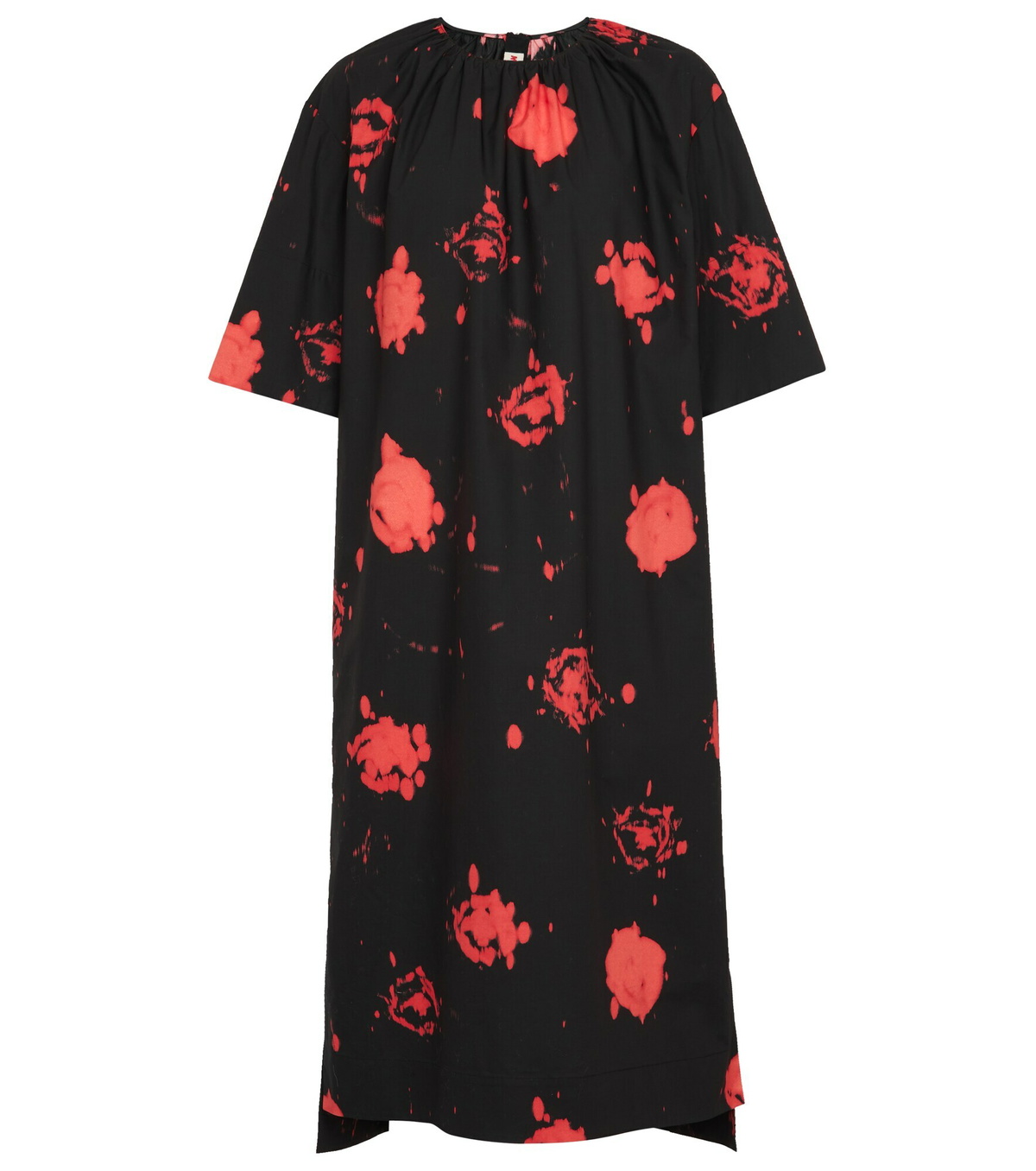 Marni - Printed cotton midi dress Marni