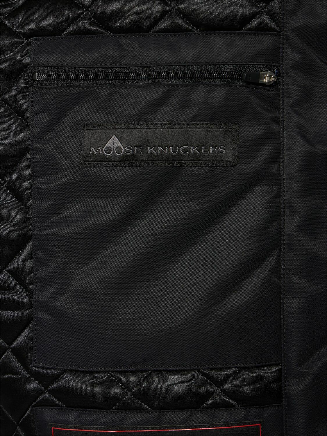 MOOSE KNUCKLES Denali Bomber Jacket with Shearling