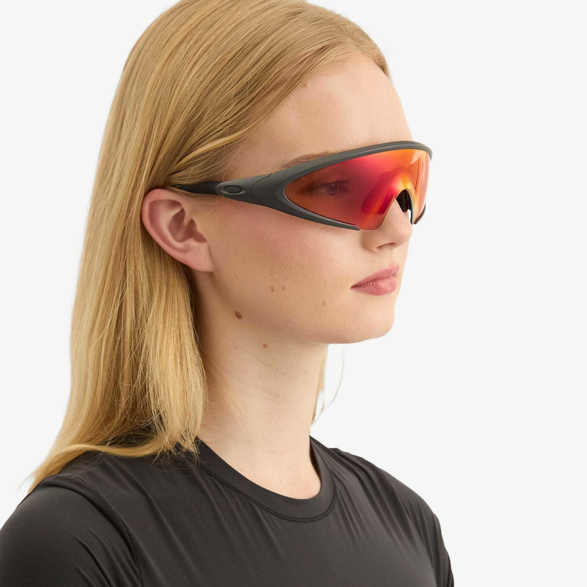 Oakley Ellipse Sunglasses in Matte Carbon/Prizm Trail Torch Oakley