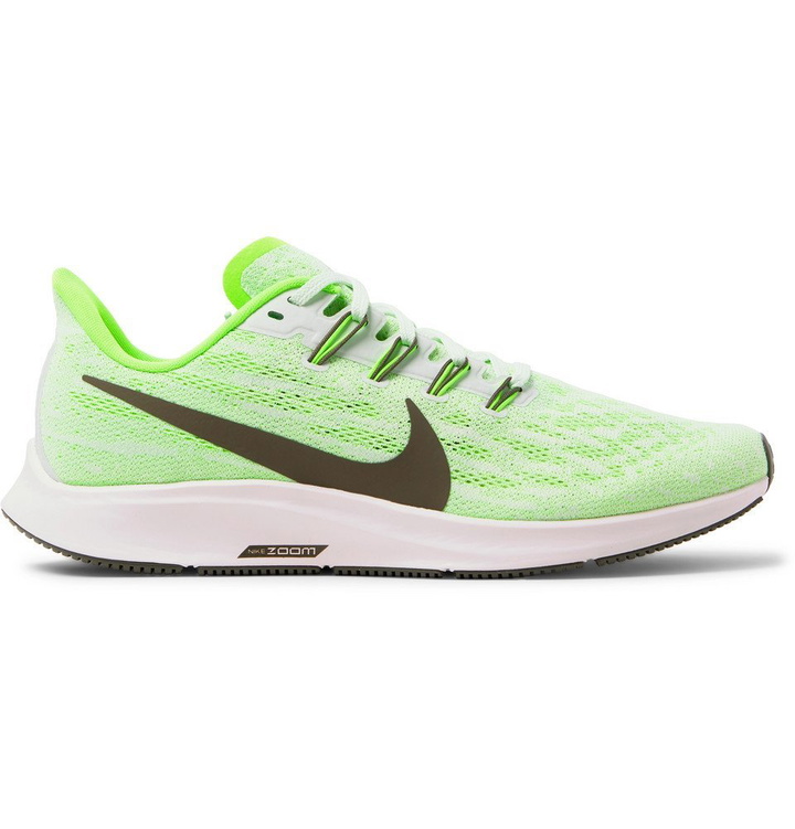 Photo: Nike Running - Air Zoom Pegasus 36 Mesh Running Sneakers - Green