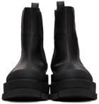 both Black Platform Gao Chelsea Boots