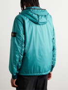 Stone Island - Logo-Appliquéd Garment-Dyed Padded Shell Jacket - Blue