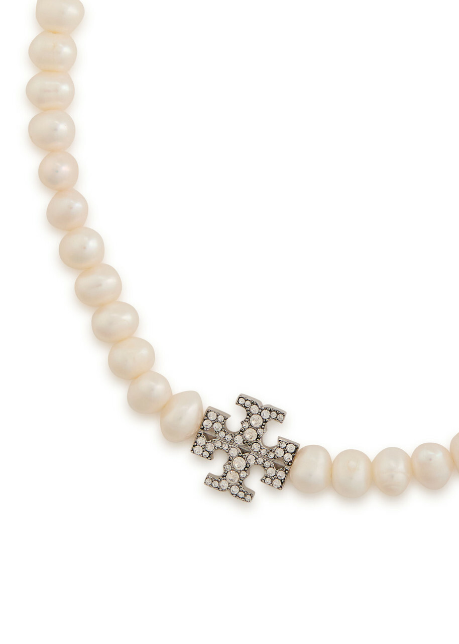 Tory Burch Kira Pearl Necklace - One Size