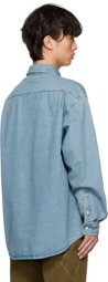 thisisneverthat Blue Washed Jeans Shirt