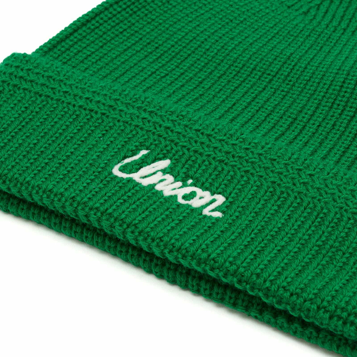 Union LA Men's Script Watch Beanie in Green 