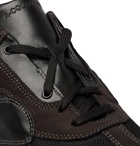 A-COLD-WALL* - 180 Strand Leather, Nubuck and Mesh Sneakers - Black