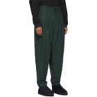 House of the Very Islands Green Bourgeoisie Loose-Cut Trousers