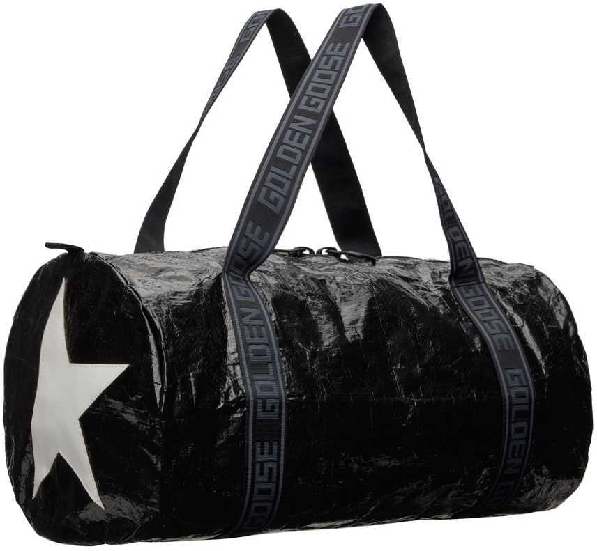Golden Goose Black Crinkled Duffle Bag Golden Goose Deluxe Brand