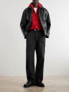 FULLCOUNT - USN Seamen’s Straight-Leg Herringbone Trousers - Black