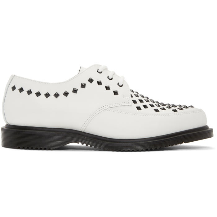 Photo: Dr. Martens White Studded Willis Creepers