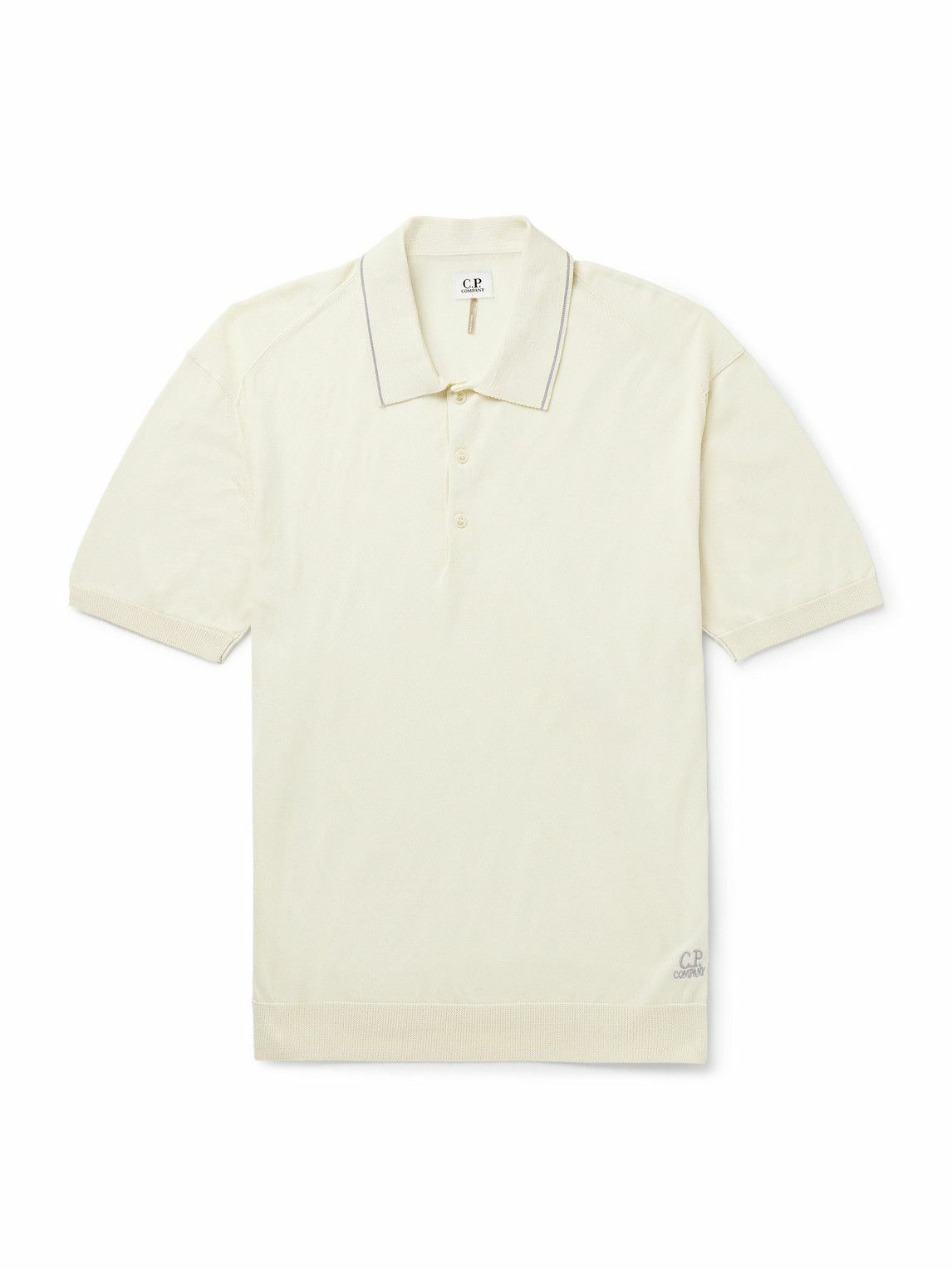 C.P. Company Buttoned Knit Polo C.P. Company