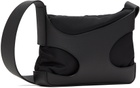 Ferragamo Black Cut Out Crossbody Bag