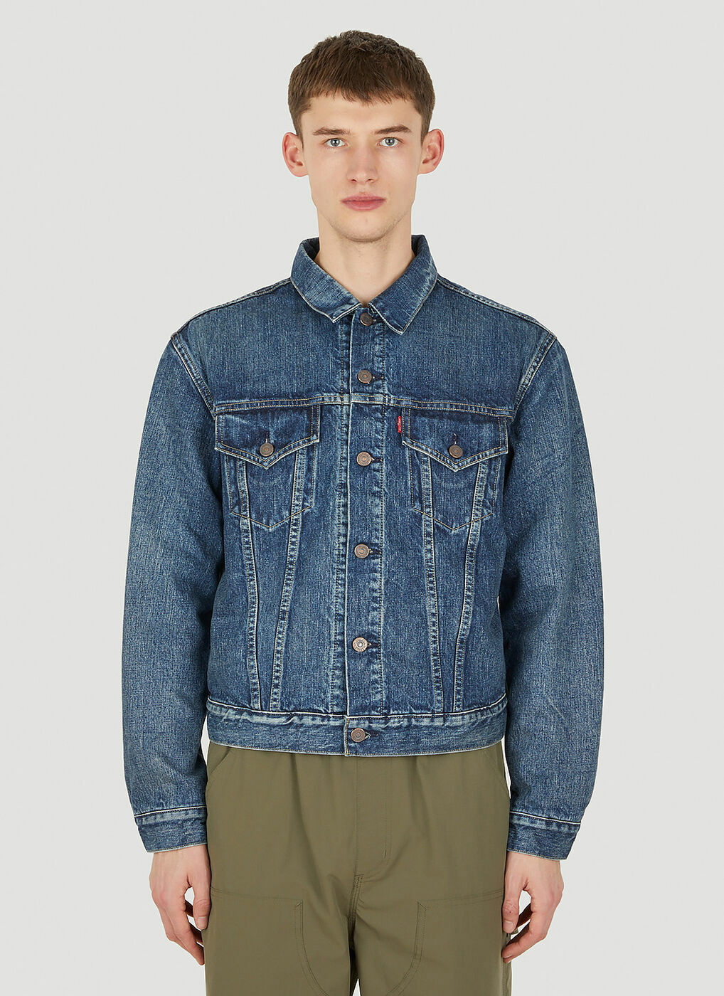 1961 Type Iii 557 Trucker Jacket - Medium Wash