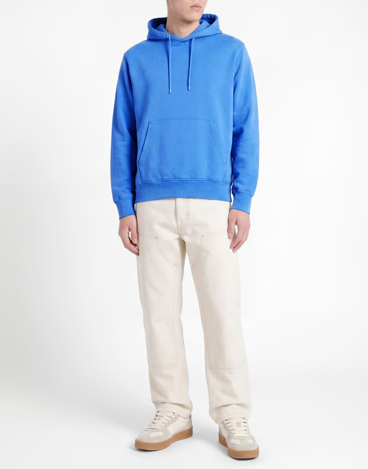 Colorful Standard Mens Sweatshirt Azure
