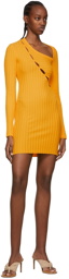 COTTON CITIZEN Yellow Capri Mini Dress