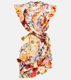 Zimmermann - Wonderland linen and silk minidress