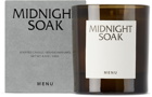 MENU Midnight Soak Candle