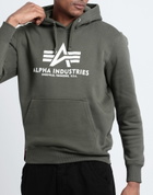 Alpha Industries Mens Sweatshirt Military in Green