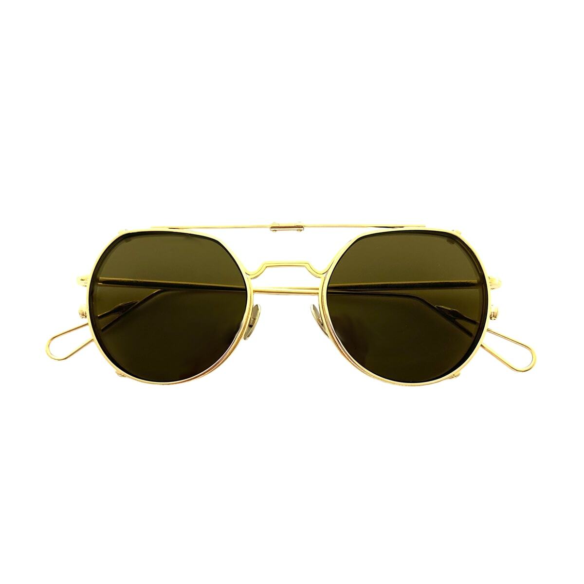 Ahlem Place Dauphine Clip Champagne Sunglasses