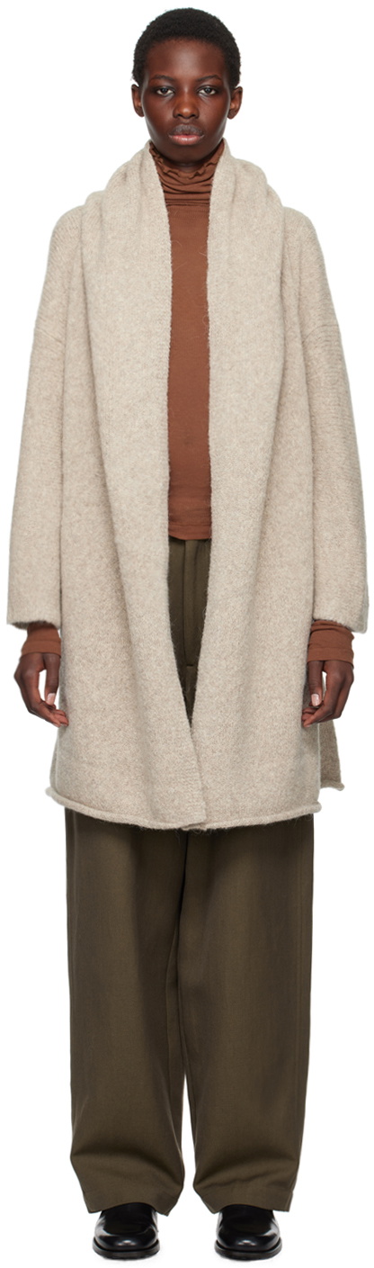 Lauren Manoogian Taupe Capote Coat Lauren Manoogian 