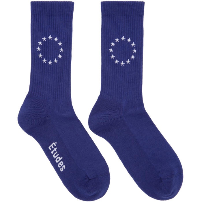 Photo: Études Blue Europa Track Socks 