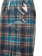 MAISON MARGIELA - Check Printed Wool Midi Skirt