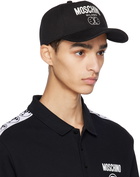 Moschino Black Bonded Cap